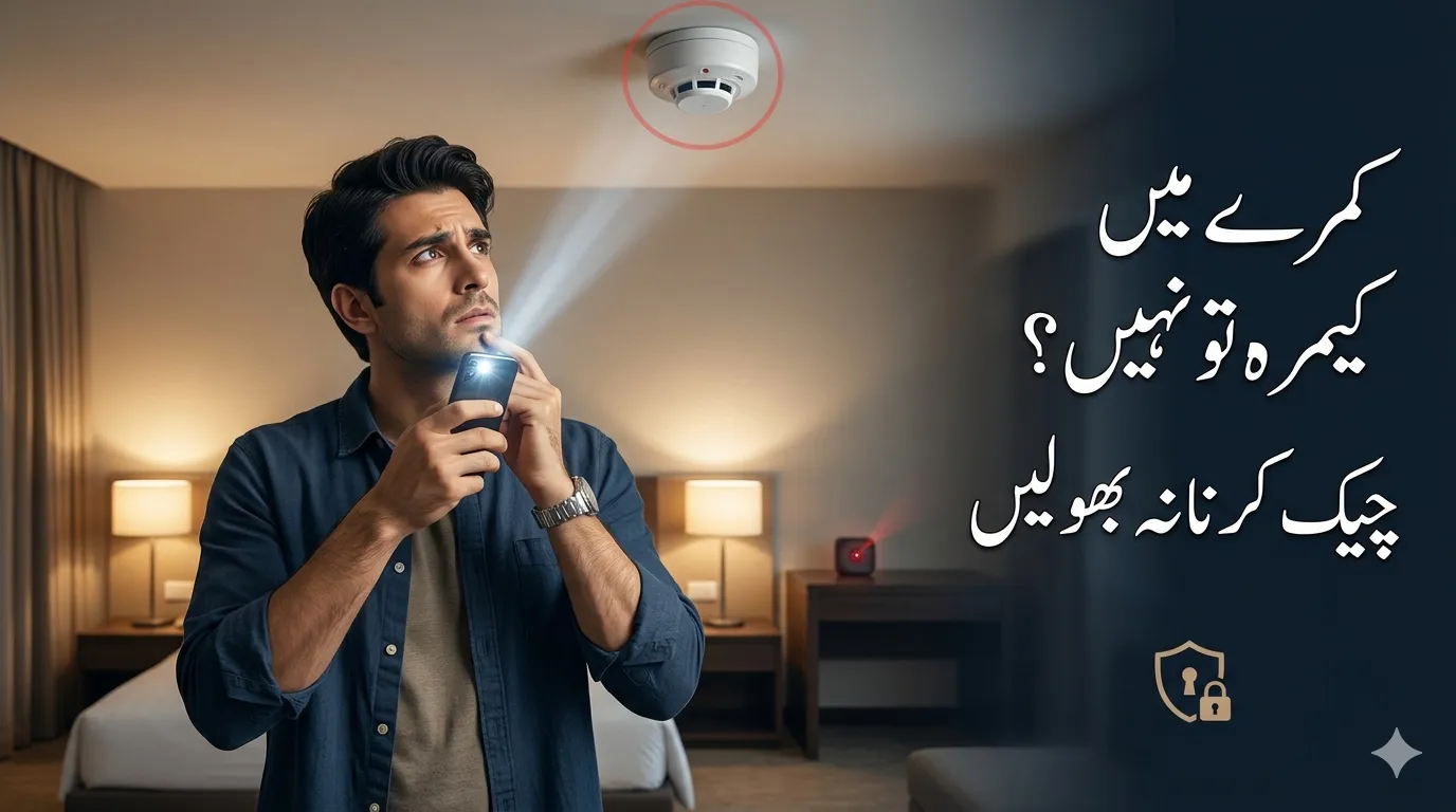 How to Detect Hidden Cameras in Hotel Rooms Safe and Easy Methods Using Mobile Apps 2026