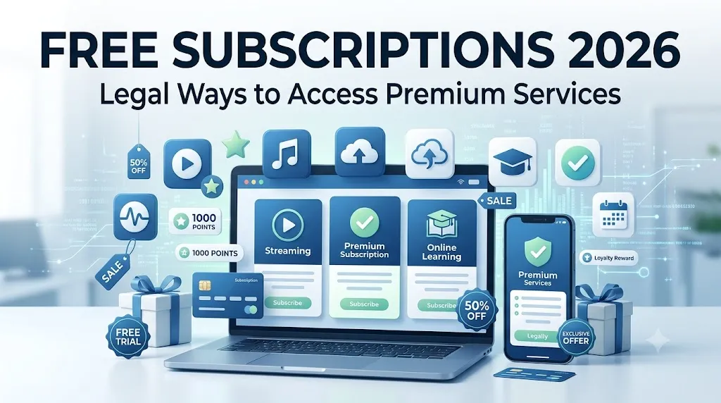 How to Get Free Subscriptions Legally
